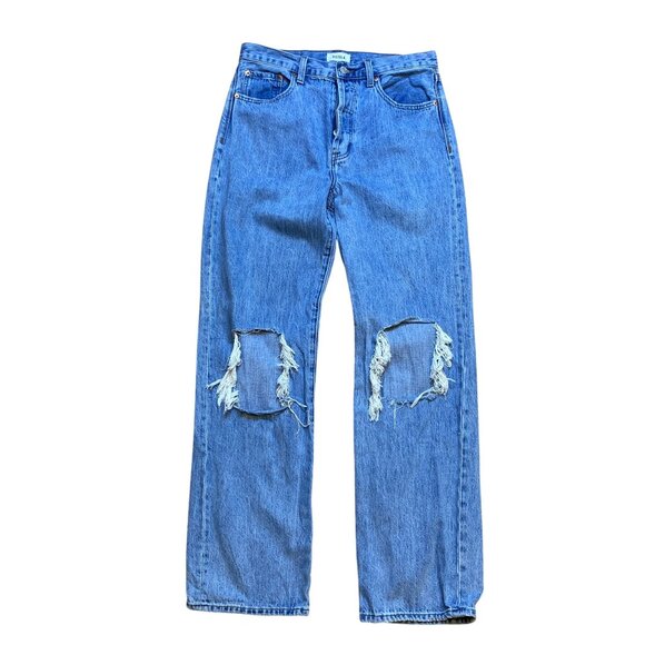 Pistola Womens Distressed Light Wash Denim Jeans Size 29‎ - Picture 1 of 8